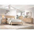 Lexicon Marrin 2-Drawer Contemporary Wood Nightstand in Natural Oak