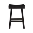 Lexicon Caspian 4-Piece Pack Wood Counter Height Set in Black