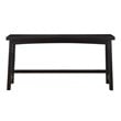 Lexicon Caspian 4-Piece Pack Wood Counter Height Set in Black