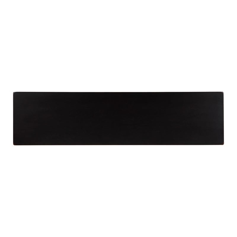 Lexicon Caspian 4-Piece Pack Wood Counter Height Set in Black