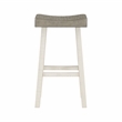 Lexicon Caspian 4-Pcs Pack Wood Pub Height Set in 2-Tone (White and Coffee)