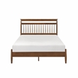 Lexicon Arlo Wood Queen Platform Bed in Chestnut