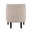 Lexicon Charisma Chenille Accent Chair in Beige
