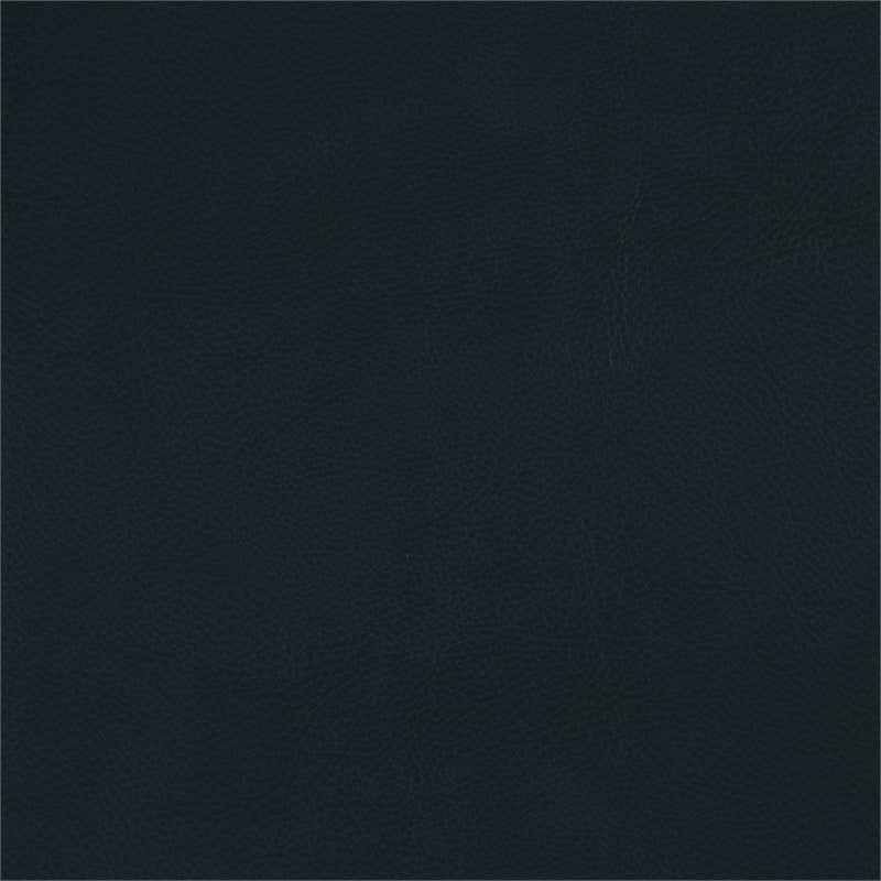 Lexicon Camden Faux leather Swivel Glider Reclining Chair in Navy Blue