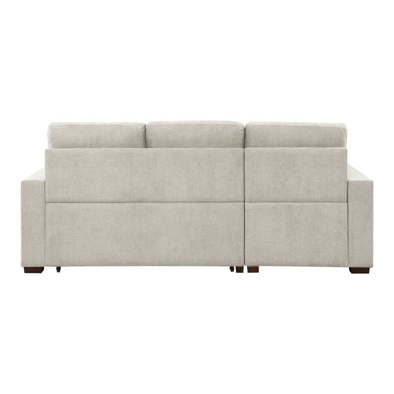 Lexicon Waitsfield 2-Piece Textured Sectional with Left Chaise in Sand