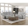 Lexicon Lyndon 2-Piece Chenille Sofa Set in Gray