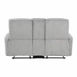 Lexicon Lyndon 2-Piece Chenille Sofa Set in Gray