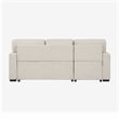 Lexicon Pompano Boucle Sectional with Left Chaise in Beige