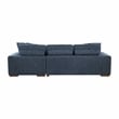 Lexicon Raife 2-Piece Chenille Sectional with Right Chaise in Gray