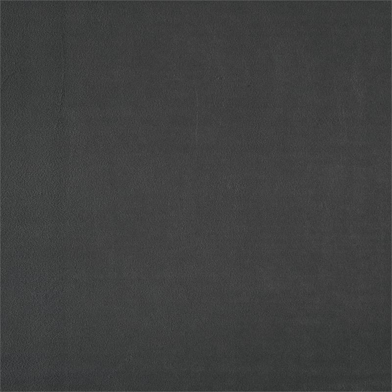 Lexicon Newberry Velvet Twin Platform Bed in Dark gray