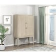 Lexicon Genoa Asian Hardwood Bar Cabinet in Light Oak