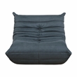 Lexicon Seven Microfiber Accent chair in Charcoal
