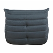 Lexicon Seven Microfiber Accent chair in Charcoal