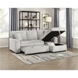 Lexicon Marsh Corduroy 2-Piece Sectional with Right Chaise in Gray