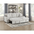 Lexicon Marsh Corduroy 2-Piece Sectional with Right Chaise in Gray