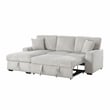 Lexicon Marsh Corduroy 2-Piece Sectional with Left Chaise in Gray