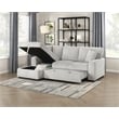 Lexicon Marsh Corduroy 2-Piece Sectional with Left Chaise in Gray