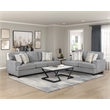 Lexicon Bradford Chenille Love seat in Gray