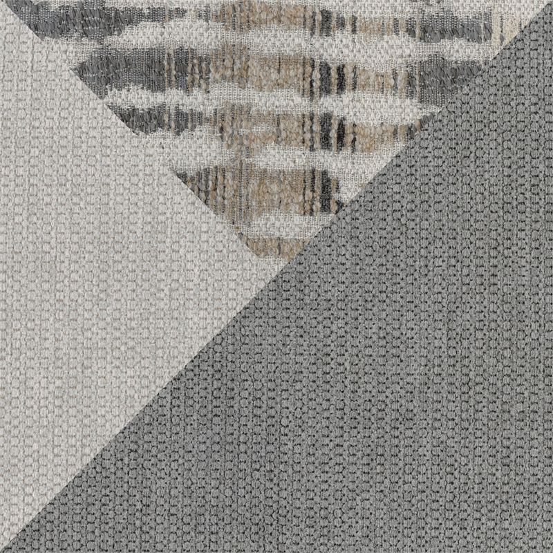 Lexicon Bradford Chenille Love seat in Gray