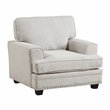 Lexicon Bradford Chenille Fabric Chair in Sand