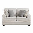 Lexicon Bradford Chenille Love Seat in Sand