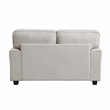Lexicon Bradford Chenille Love Seat in Sand