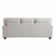 Lexicon Bradford Chenille Fabric Sofa in Sand