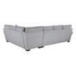 Lexicon Kieran Chenille 2-Piece Reversible Sectional in Gray