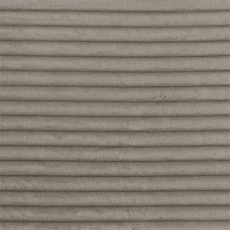 Lexicon Traverse Corduroy Fabric Upholstered Love Seat in Taupe