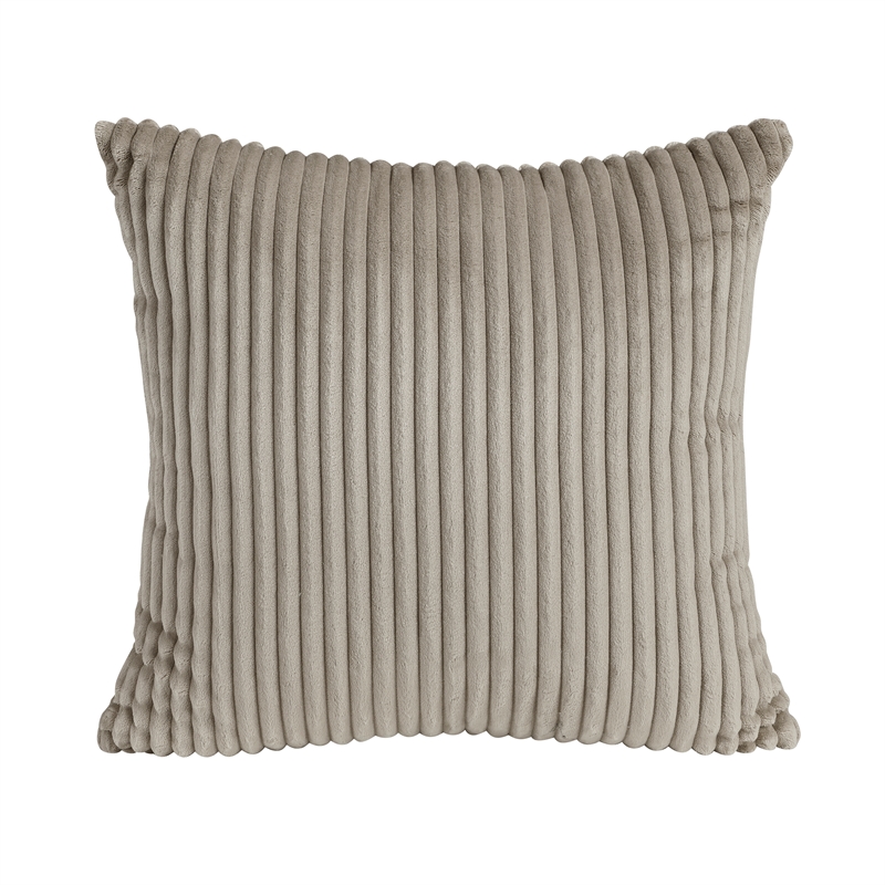 Lexicon Traverse Corduroy Fabric Upholstered Love Seat in Taupe