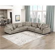 Lexicon Traverse Corduroy 5-Piece Modular Sectional in Taupe