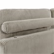 Lexicon Traverse Corduroy 6-Piece Modular Sectional with Ottomans in Taupe