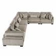 Lexicon Traverse Corduroy 6-Piece Modular Sectional in Taupe