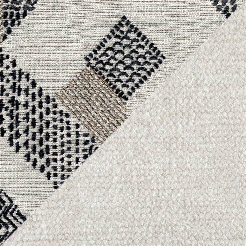 Lexicon Corydon Microfiber 6-Piece Modular Sectional with Chaise in Beige