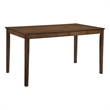 Lexicon Maude Asian Hardwood Dining Room Table in Chestnut