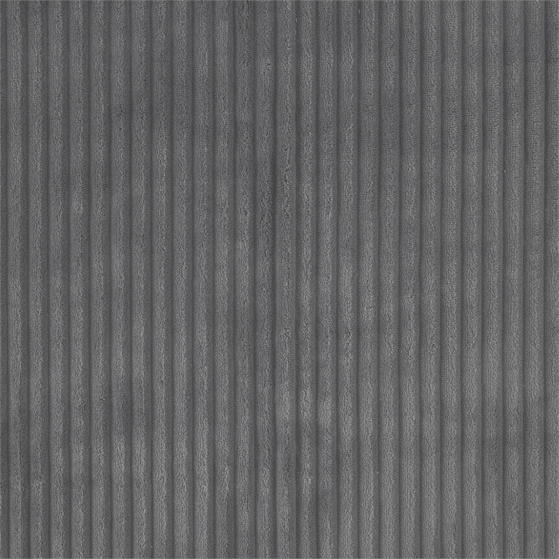 Lexicon Upton Corduroy Swivel Chair in Dark gray