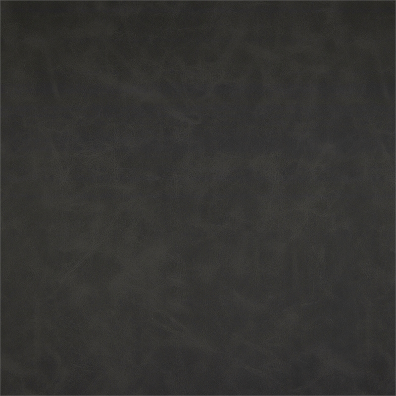 Lexicon Malcolm Faux leather Love Seat in Dark gray