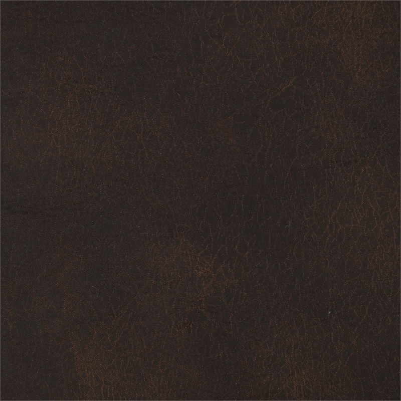 Lexicon Hazen Microfiber Double Reclining Sofa in Dark brown