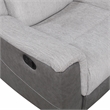 Lexicon Harriette Chenille 2pc Set Sofa+ Loveseat in Gray