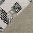 Lexicon Corydon Microfiber Upholstered Sofa in Brown