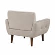 Lexicon Meadow Velvet Accent Chair in Brown