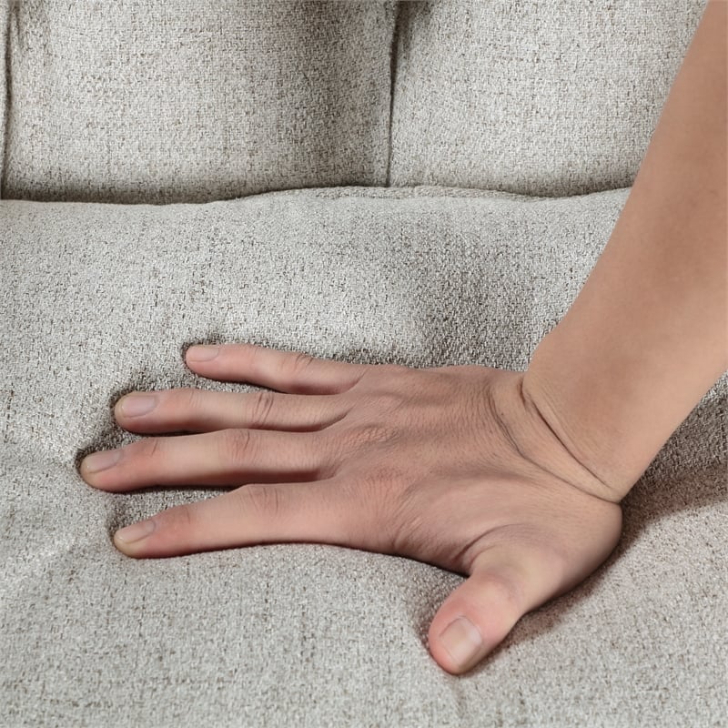 Lexicon Arles Textured Accent Chair in Beige