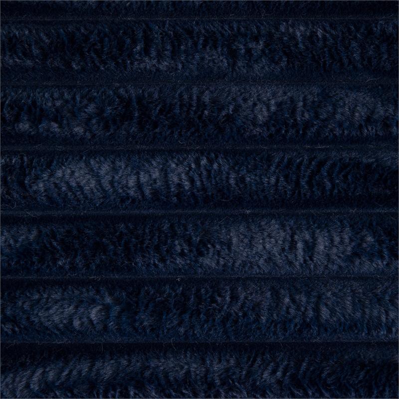 Lexicon Goodland Corduroy Glider Reclining Chair in Blue