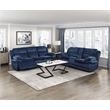 Lexicon Goodland Corduroy 2pc Set Sofa+ Loveseat in Blue