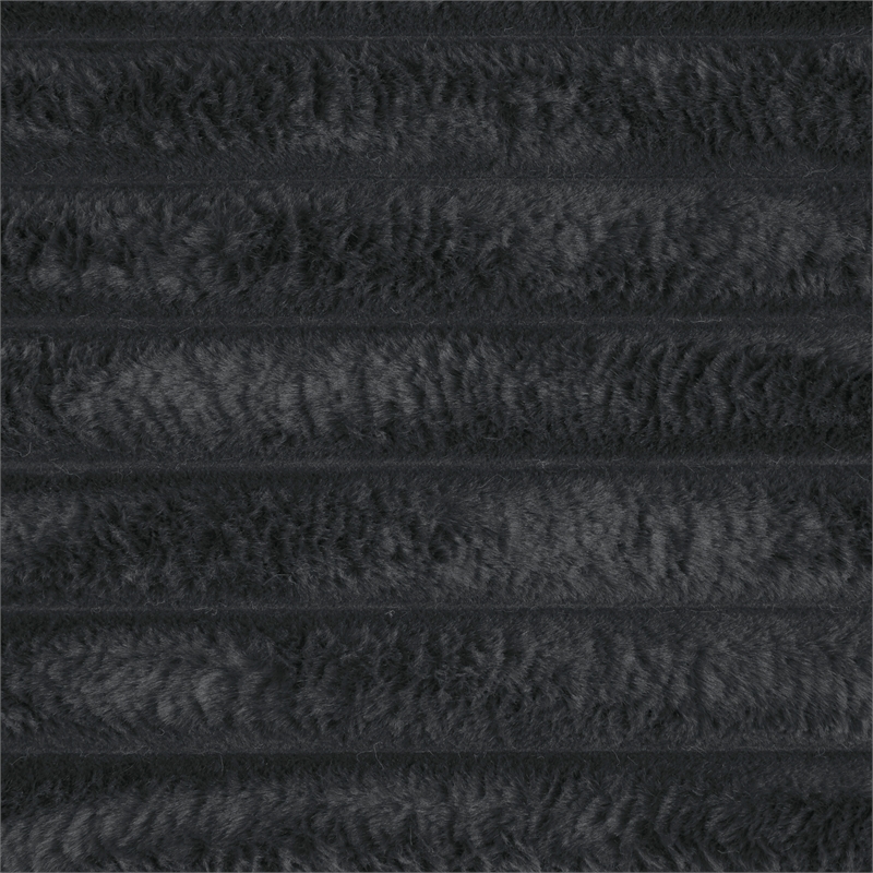 Lexicon Goodland Corduroy Glider Reclining Chair in Dark gray