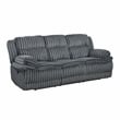 Lexicon Goodland Corduroy Double Reclining Sofa in Dark gray