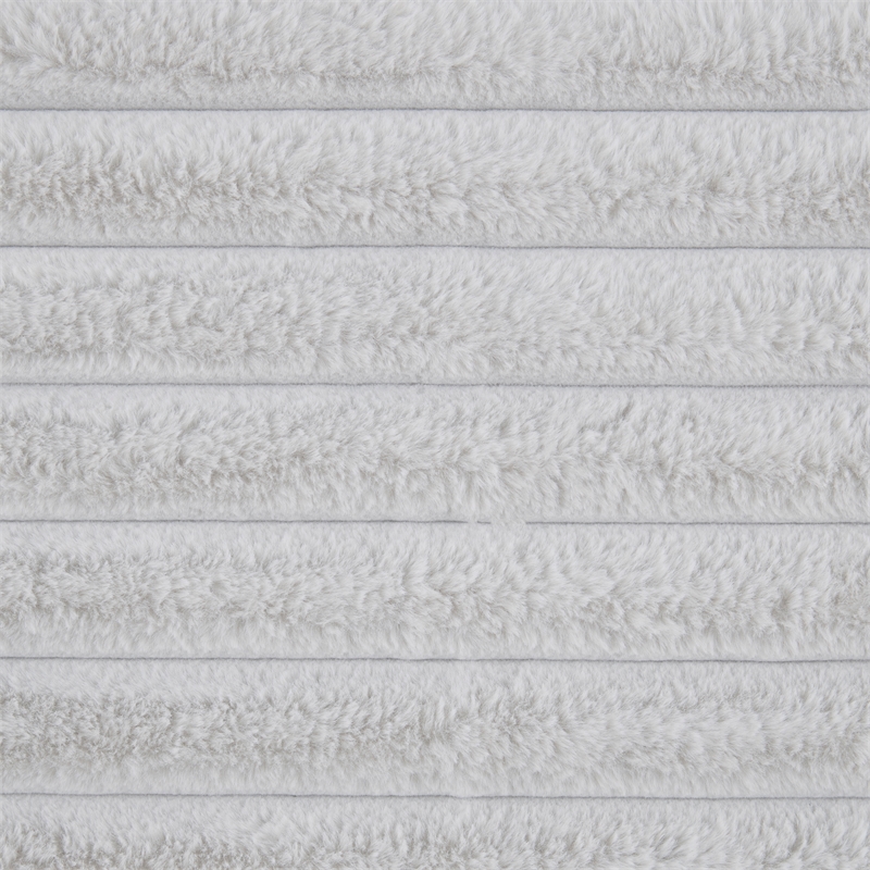 Lexicon Goodland Corduroy Double Reclining Love Seat with Center Console in Gray