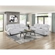 Lexicon Goodland Corduroy Double Reclining Sofa in Gray