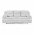 Lexicon Goodland Corduroy Double Reclining Sofa in Gray