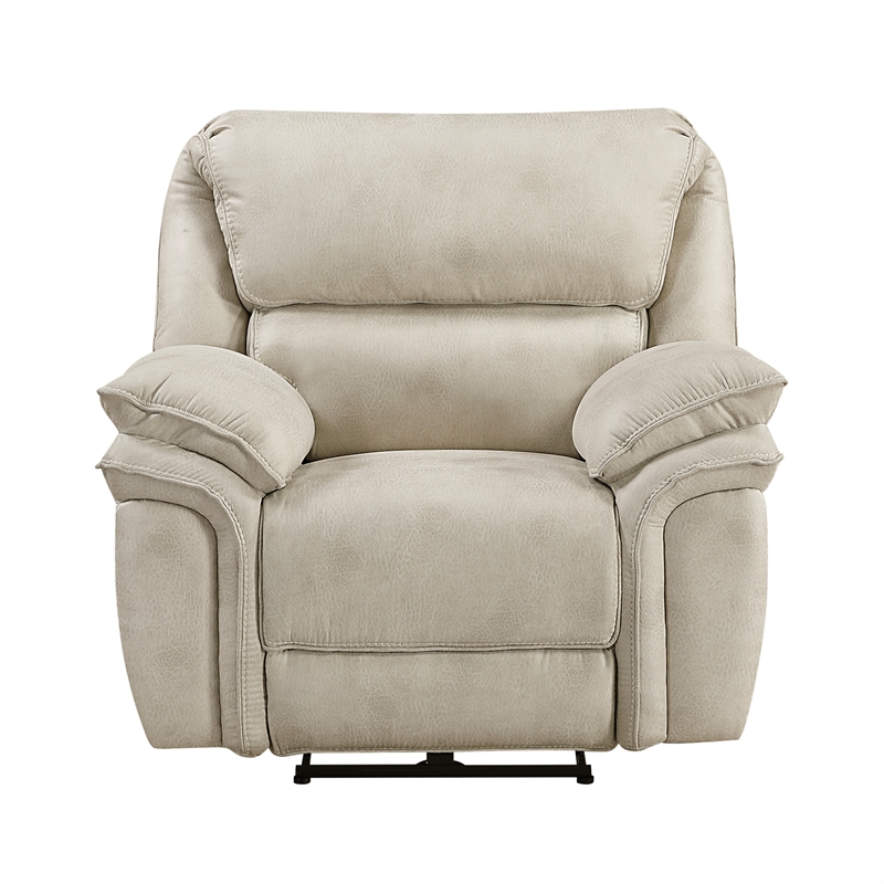 Lexicon Proctor Microfiber Power Reclining Chair in Sand